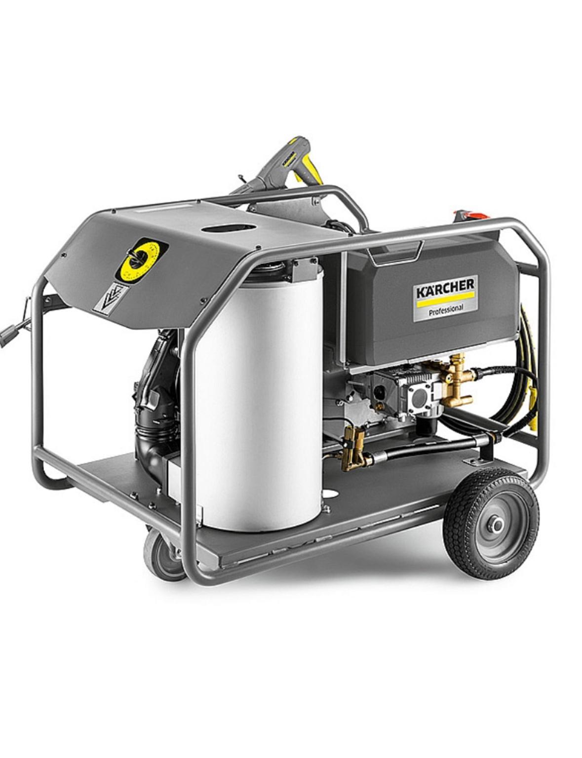 Industrial pressure washer with variable settings